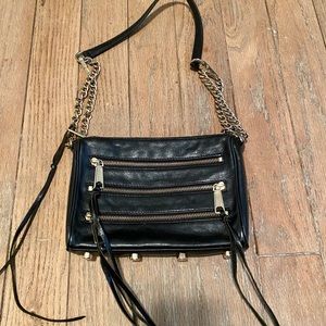 Rebecca Minkoff 3 zip moto crossbody